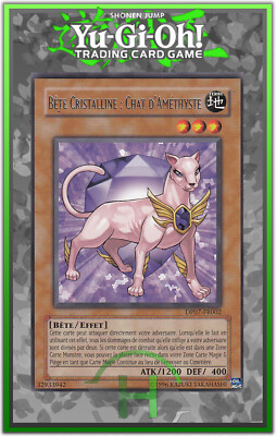 Kristalline Bestie: Amethystkatze - DP07-FR002 - Französische Yu-Gi-Oh Karte