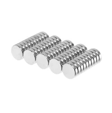 3/8 x 1/10 Inch Neodymium Rare Earth Disc Magnets N42 (50 Pack)