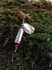 Mike’s Bullet Brass bullet fishing lure 45 ACP AUTO NICKEL changeable bladeS