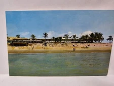 Vintage Postcard - MOTEL AQUA MARINA Mazatlan Mexico MX International Card