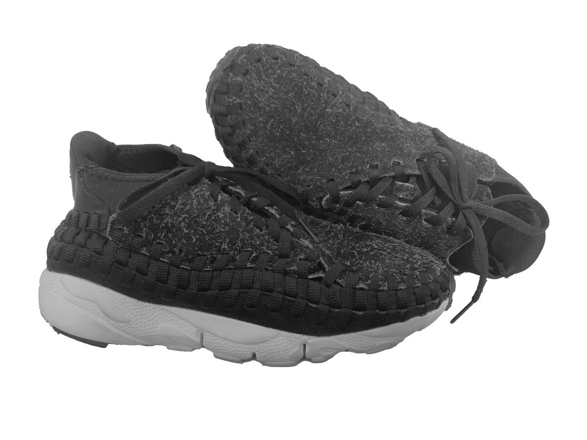 Nike Air Footscape Woven Chukka Black/Anthracite Mens US7 Nike Air Footscape Woven Chukka Black/Anthracite Mens US7