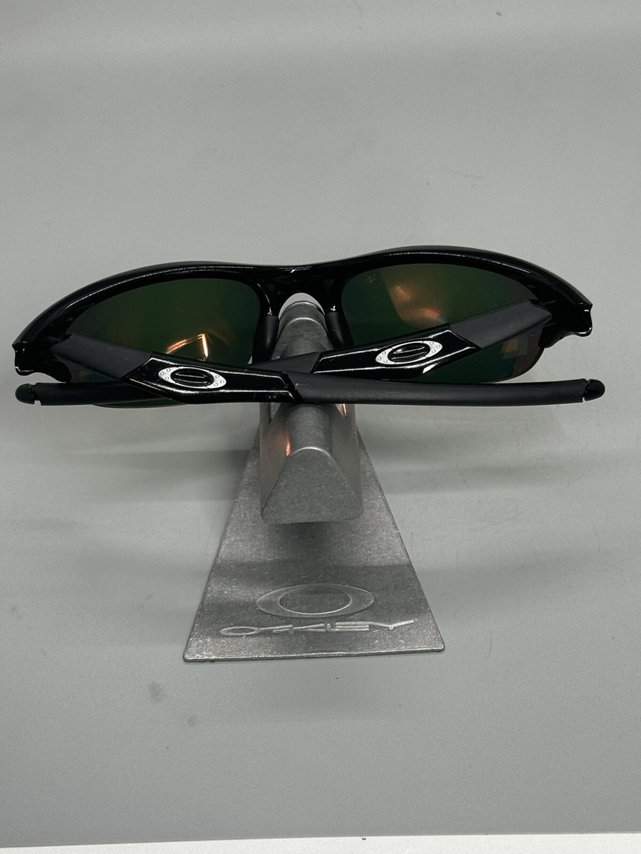 Brand New Oakley Half Jacket XLJ Jet Black W/ Fire Iridium Brand New Oakley Half Jacket XLJ Jet Black W/ Fire Iridium