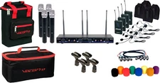 VocoPro Digital-34-AI All-inclusive four channel PLL wireless system DIGITAL34AI