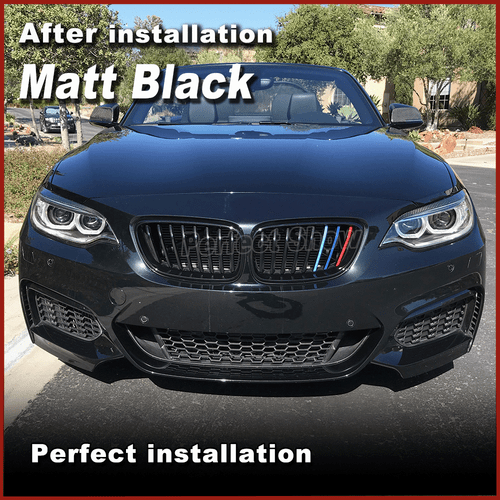 Párrafo negro FRP párpado para BMW Serie 2 F22 F23 F87 M2 mal de ojo - Imagen 2 de 10