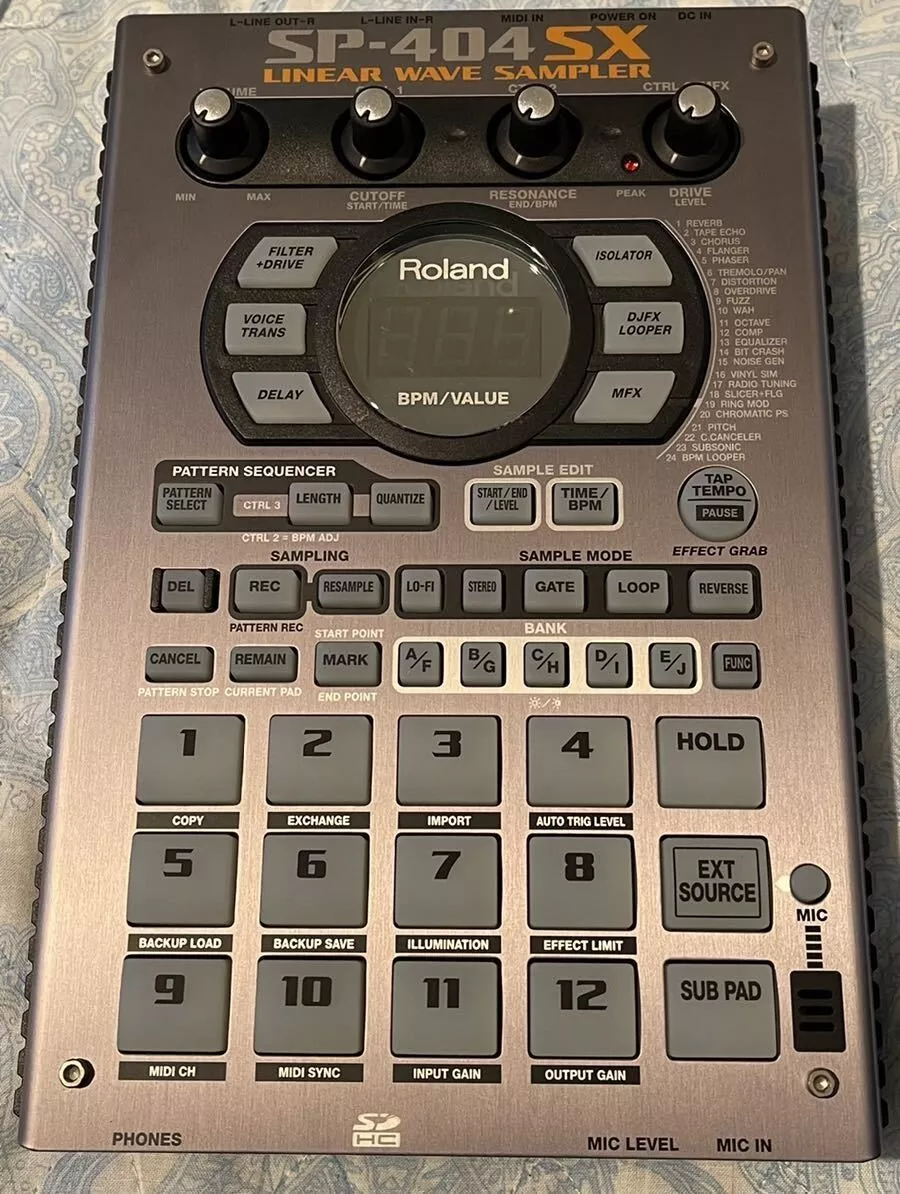 Roland SP-404SX Compact Linear Wave Sampler from Japan Workings | eBay