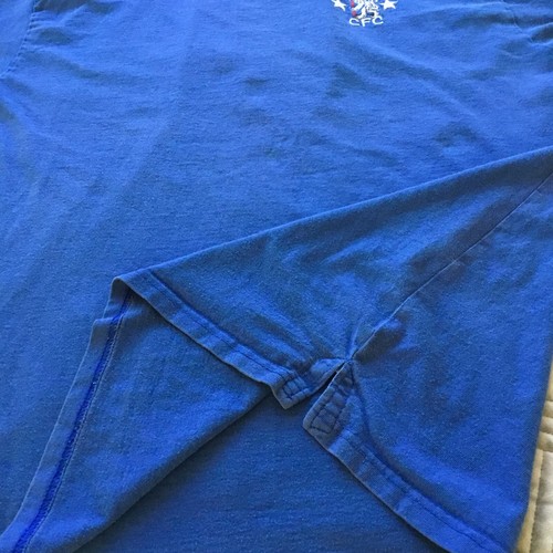 RETRO CHELSEA FOOTBALL SHIRT VINTAGE No 9 OSGOOD BLUE HOME 1970s CFC BADGE Med - Picture 16 of 18