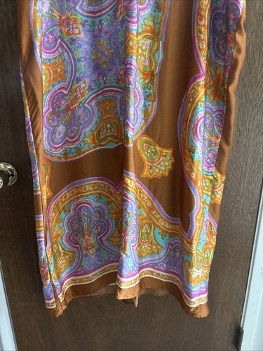 zara kaftan tunic maxi dress size medium NWT printed pattern Boho - Picture 8 of 9