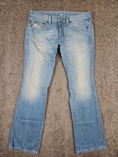 Diesel Jeans Zink Boot Cut Womens Size 29 30x29 Low Rise Made in Italy
