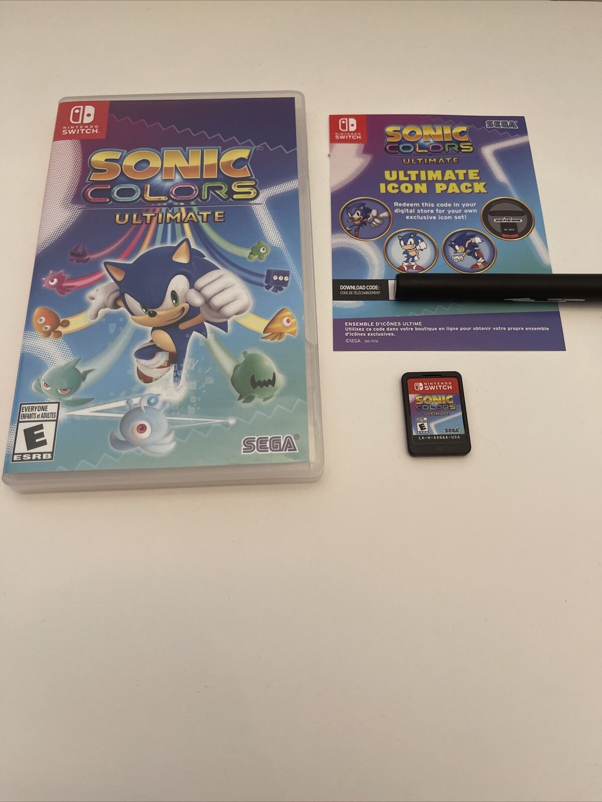  Sonic Colors Ultimate: Launch Edition - Nintendo Switch : Sega  of America Inc