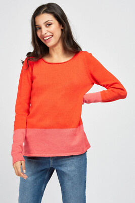 Ladies Ex Gap Old Navy Round Neck Full Sleeve Smart Fit Light