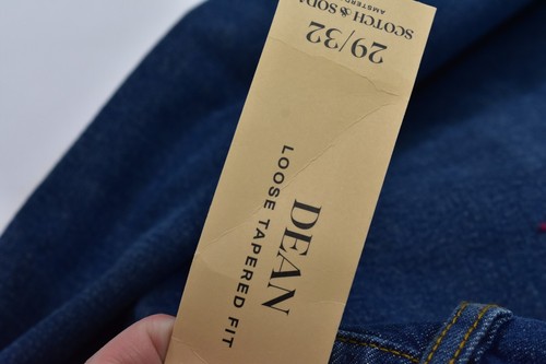 Scotch & Soda Denim Blue Jeans Dean Loose Tapered Fit Stretch Mens 29x32 - Picture 12 of 14