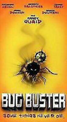 Bug Buster region 4 DVD (1998 Randy Quaid comedy horror movie) rare dvd t76