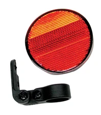 Sunlite Rear Bicycle Reflector-Round-Red