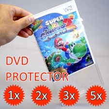 DVD Protective Sleeve - Clear Plastic DVD Storage Protector Case