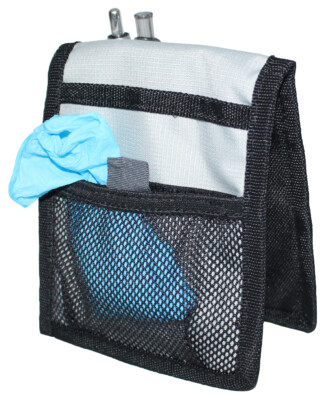 tee-uu POCKET EVO Organizer Schwarz 15 x 12 x 2 cm DIN A6