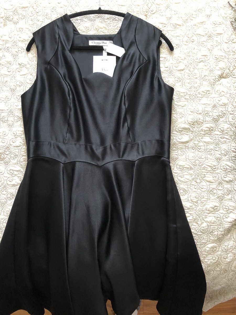 dior black midi dress Christian Dior Pre-Owned long-sleeve Midi Dress | Black