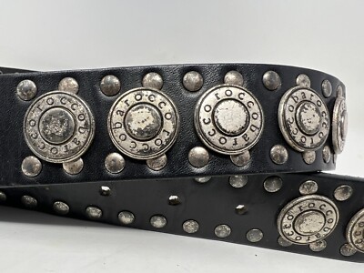 Chrome Rocco Barocco Lether Belt ( 37 inches )