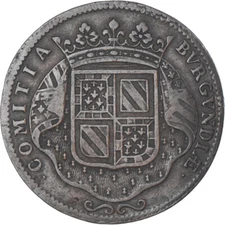 [#1175796] France, Token, Etats de Bourgogne, Claude Mielle, Procureur, 1710, EF