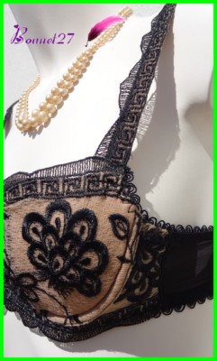 Soutien-gorge Lejaby Modèle 06433 Noir - Taille FR 85B / EU-DE 70B - Armatures, Non Rembourré - Neuf Sans étiquette