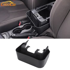 Center Console Armrest Tray Organizer Storage Box For Jeep Wrangler JK 11-18 ABS