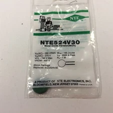 (1) NTE524V30 Metal Oxide Varistor (MOV)