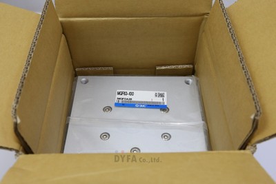 SMC Genuine NIB MGF63-100 Compact Guide Table Cylinder CYL-SQU-I-370=8A12