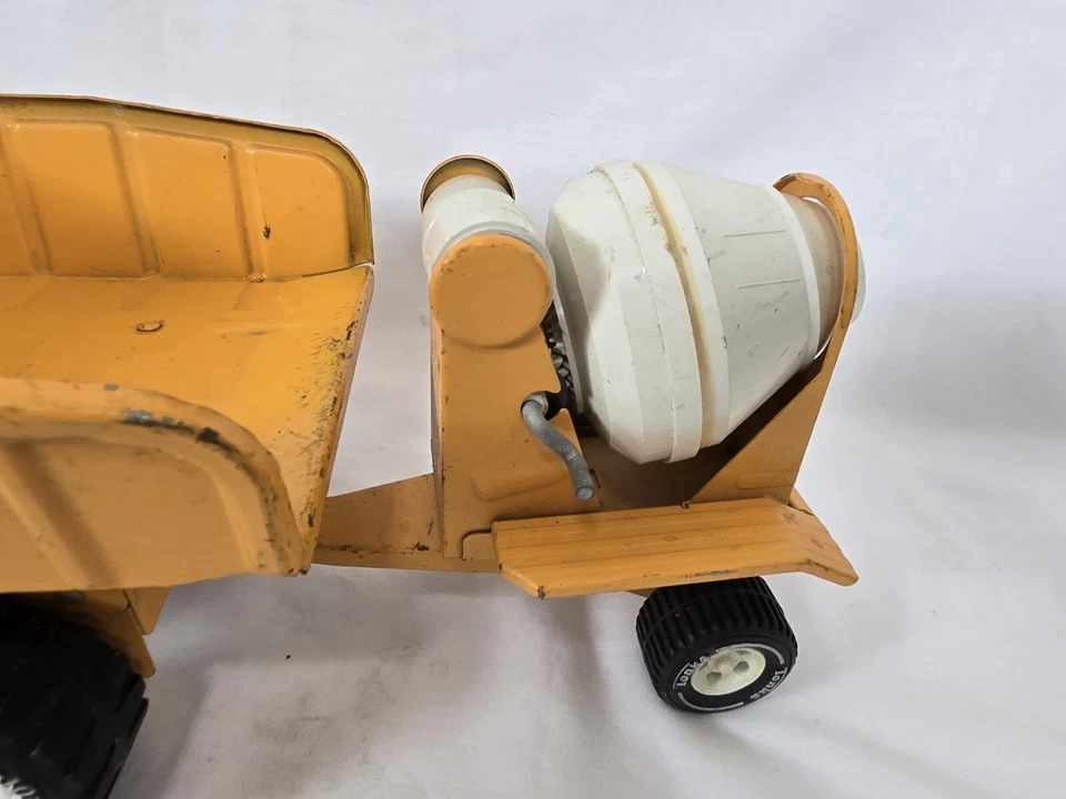 Tonka 金属自卸车带水泥搅拌机拖车及前端装载机 — 第 3/4 张图片