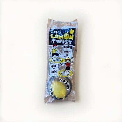 1975 Chemtoy Lemon Twist Hop Jump Skip Bump Toy In Its Original