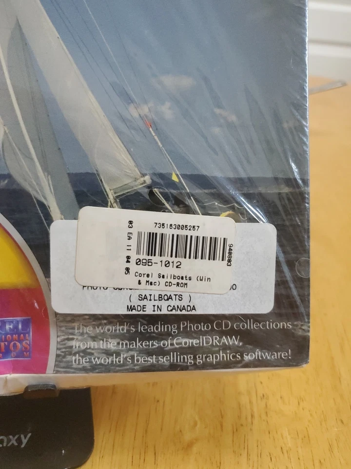 New Sealed Corel - SAILBOATS - 100 Stunning Images On CD-ROM Vintage 1993 - Image 3 of 4