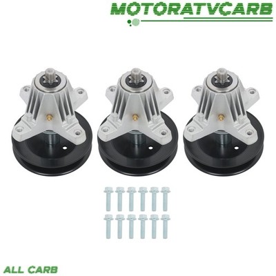 ALL-CARB 3 Pack Spindle Assembly For MTD Cub Cadet 54'' Deck 918-06978 618-06978
