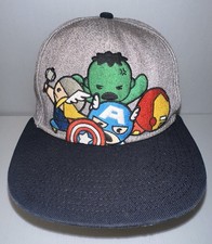 MARVEL Heroes Avengers Hulk Iron Man Thor Captain America SNAPBACK Baseball Cap