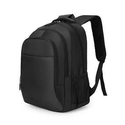 Solid color Travel Backpack Waterproof Backpack Travel College School Bag Grey
