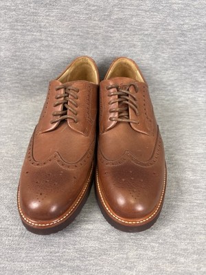 Samuel Hubbard Tipping Point Oxford Mens 8 M Brown Wingtip  display picture 2