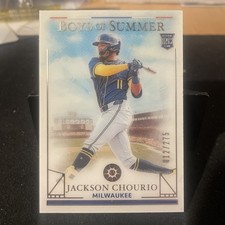 2024 Panini Boys of Summer /275 Jackson Chourio #89