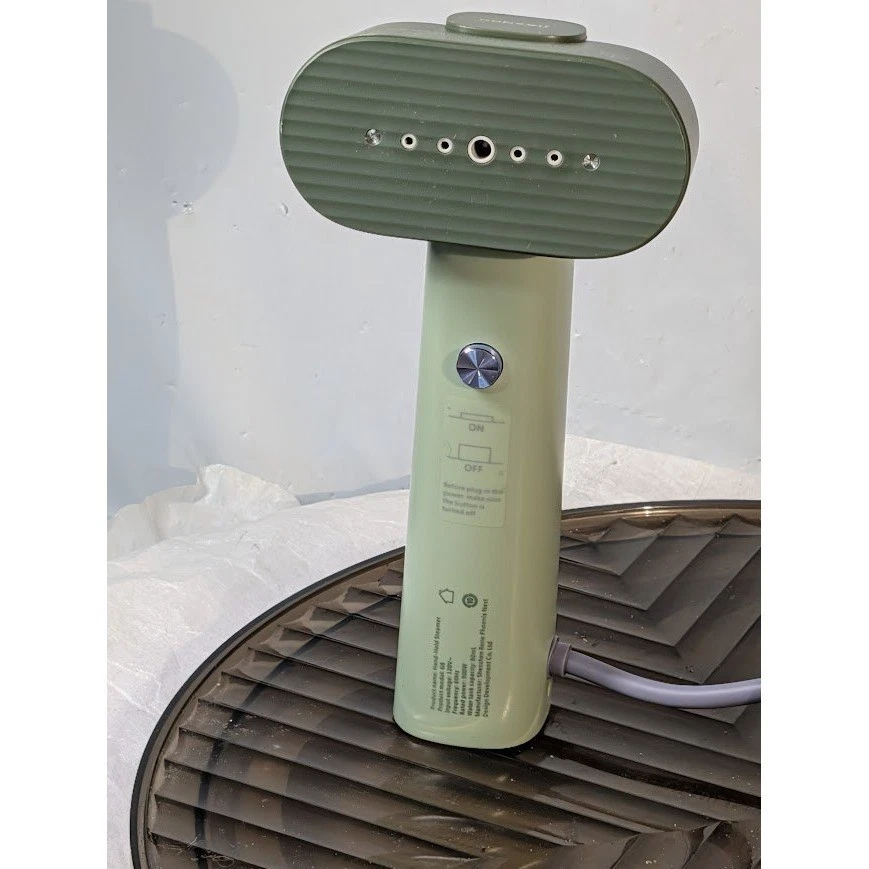 Portable Handheld Garment Steamer Sage Green Travel Clothes Fabric Steamer