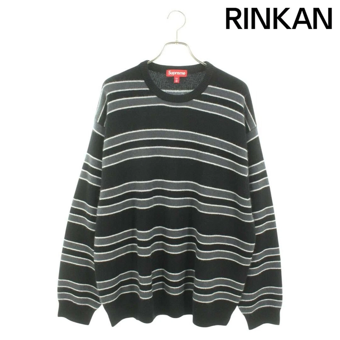 Pull cachemire Supreme 24AW tricot rayé homme XXL occasion c1f25965d169f4f370f94ba