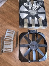 Flex-a-lite Fan Electric 15 Black Magic Single Shroud Fan Works Missing Parts