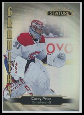 Carey Price - 2020-21 Upper Deck Stature Gravitas #G-16 Montreal Canadiens