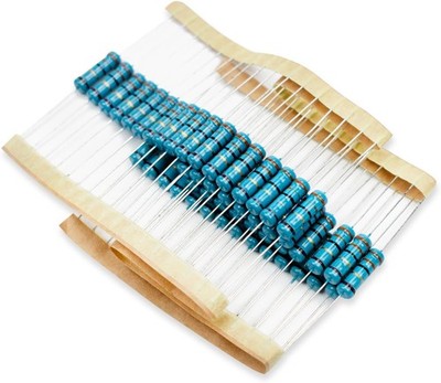 50 Pcs 2W 1 Tolerance 33 Ohm Metal Film Resistor Resistance Comp Color: 50 pcs