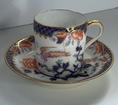 S. C. Co England The Paragon China vor 1919 Tasse & Untertasse Demitasse Espresso 4325