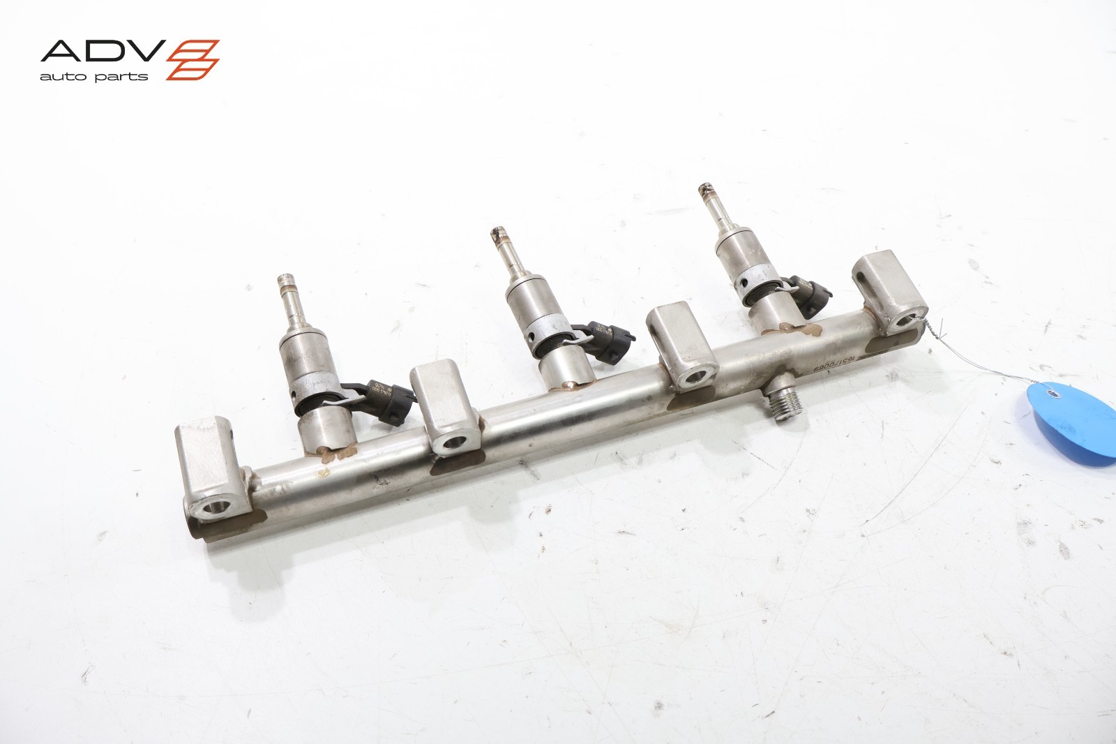 2014-20 MASERATI GHIBLI 3.0L ENGINE RIGHT FUEL DISTRIBUTOR RAIL & INJECTORS OEM