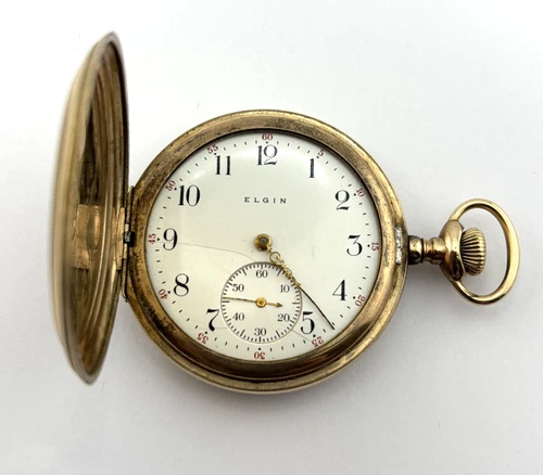Elgin Antique Mech Pocket Watch  15J  12s  Gr.314   18173771 DOES NOT WORK