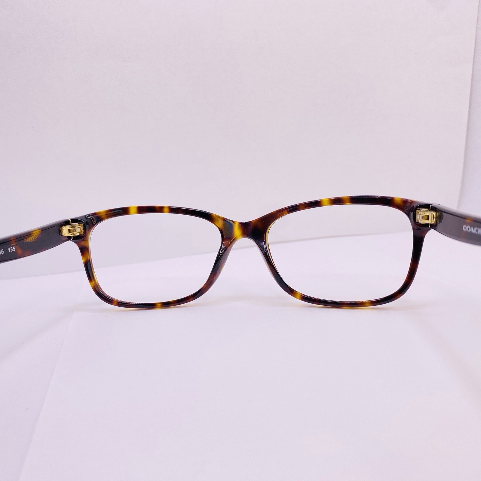 Coach Eyeglasses Authentic HC 6089 5120 Dark Tortoise 51 [] 16 135  Authentic thumbnail 9