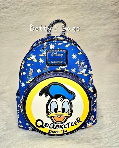 Loungefly Disney Donald Duck 90th Anniversary Backpack 