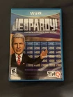 Jeopardy! (Nintendo Wii U, 2012) CIB Tested Working Free Shipping