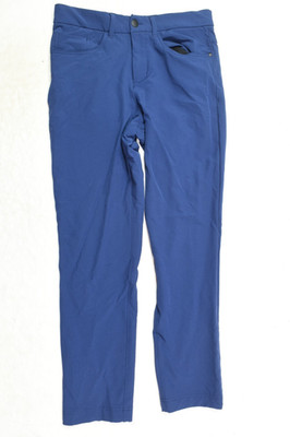 Panama Jack Tech Pants Mens 32x32 Blue Straight Leg Slim Fit Stretch Casual