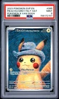 2023 POKEMON SVP EN-SV BLACK STAR PROMO #085 PIKACHU WITH GREY FELT HAT PSA 9