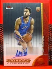 2024-25 TOPPS FINEST THUNDER  AJAY MITCHELL RC FLASHBACK  AUTO FBA-AM