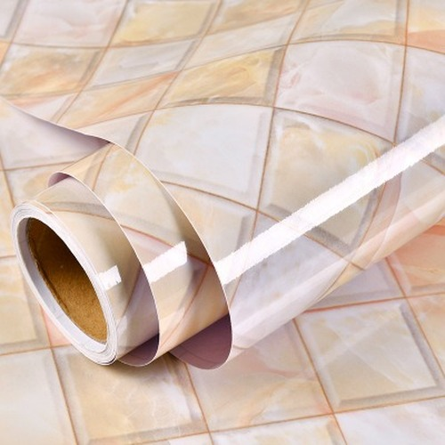 40/60/80cm Width Marble Wallpaper Roll PVC Self Adhesive Oilproof Wall Stickers - Bild 22 von 29