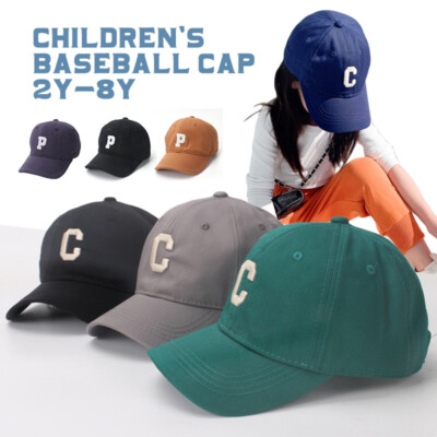 Childrens Kids Baseball Cap for Girl Boy Spring Summer Sun Hat Peaked Caps 2-8Y